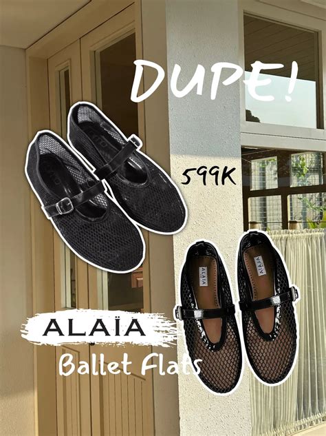 alaia dupe shoes|alaia ballet flat dupes.